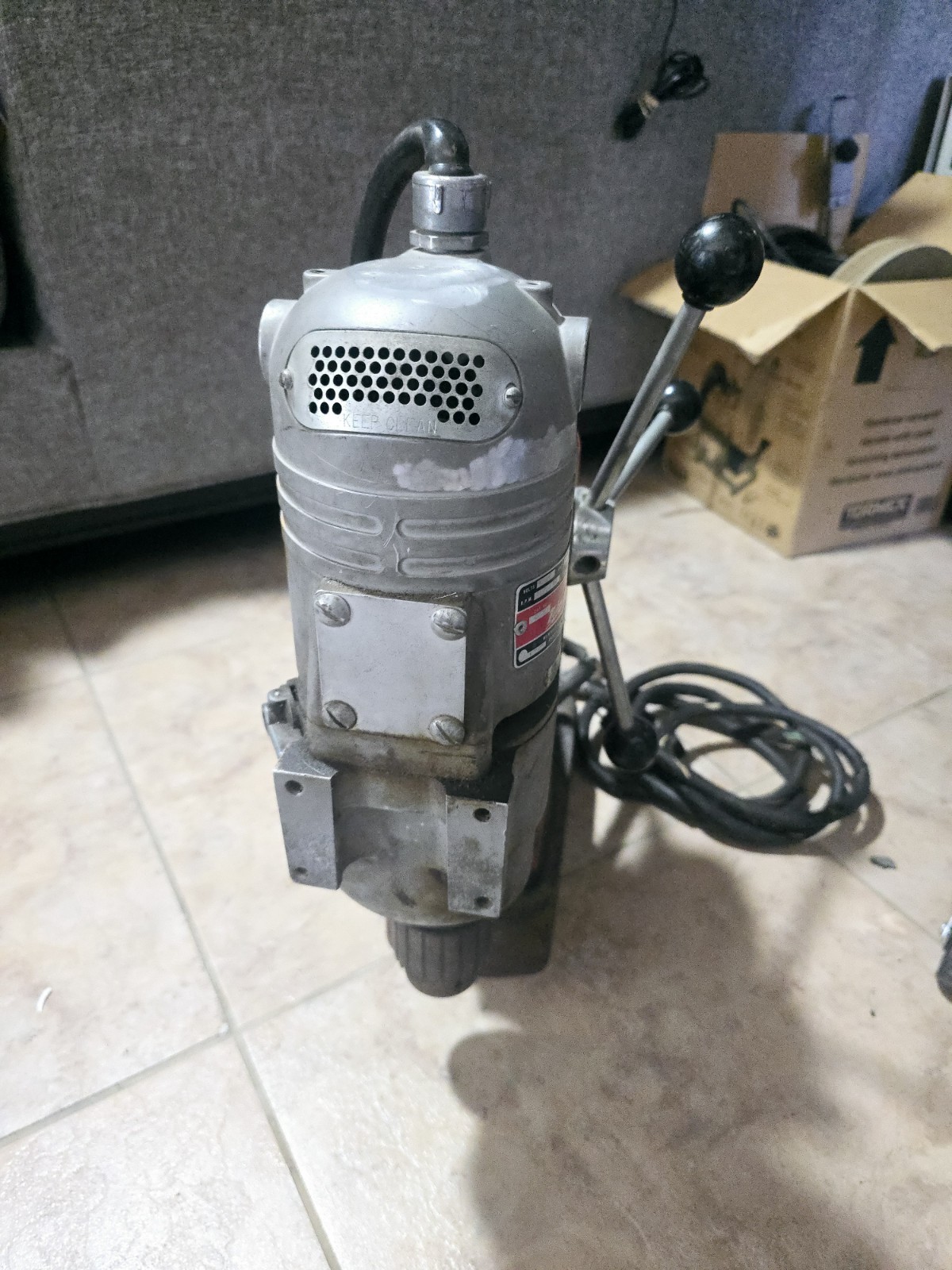 Milwaukee Magnetic Drill Press 4292-1 Drill 4232 Base Mag Drill