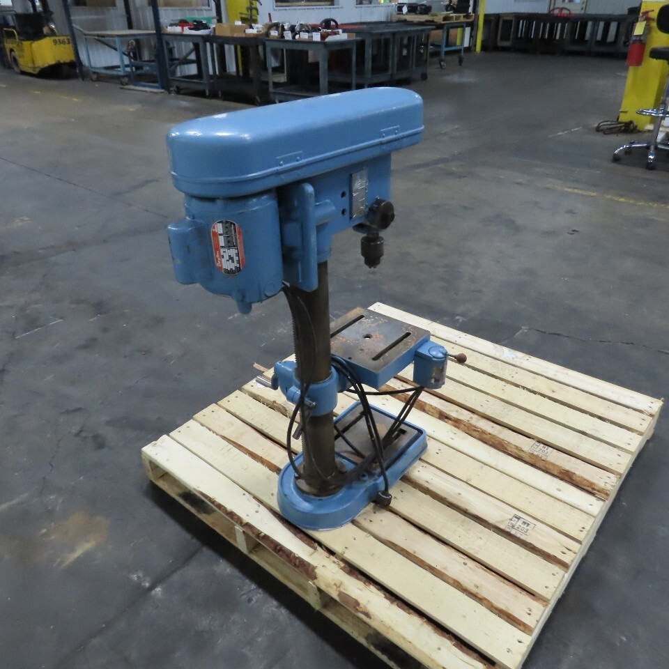 Jet 13R 1/2HP Bench Top Drill Press 115/230V 1Ph 500-2800RPM Tested
