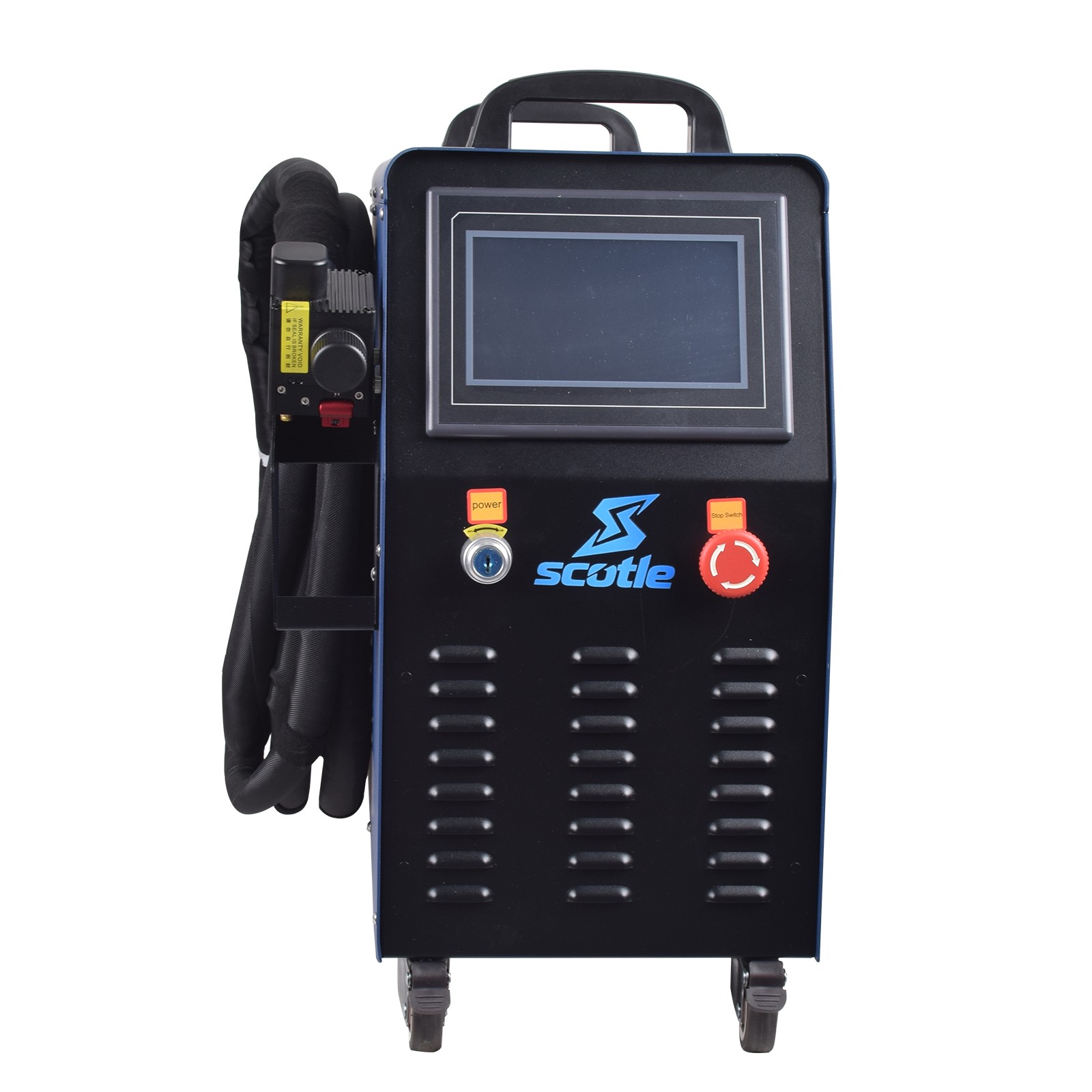 Portable Raycus 1500W Fiber Laser Cleaning Machine Air Cooling Laser Cleaner