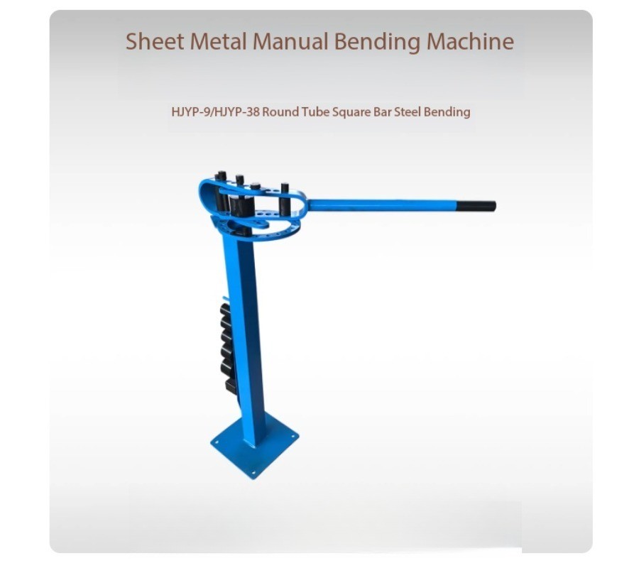 HJYP-9/38 Floor-Standing Metal Bending Machine Manual Bench-Top Pipe Bender