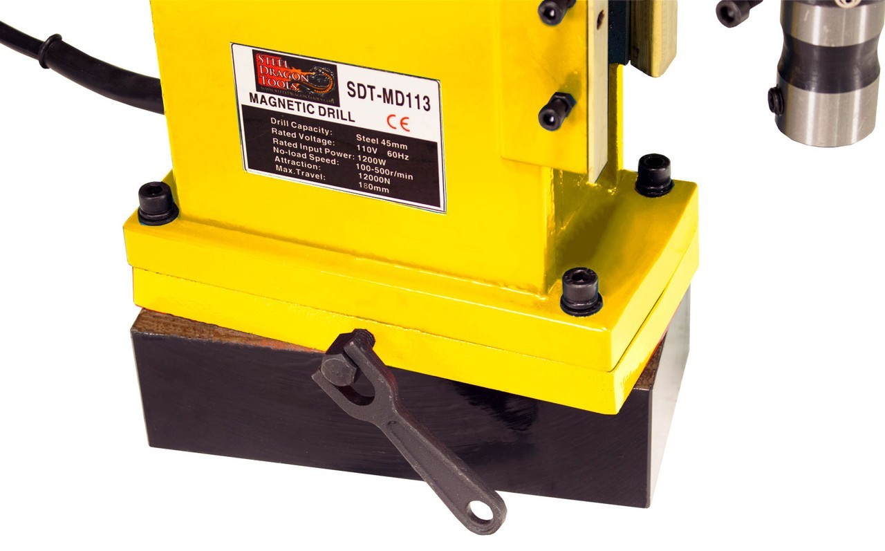 Steel Dragon Tools SDT-MD113 Variable Speed 1-3/4 inch Electric Magnetic Drill