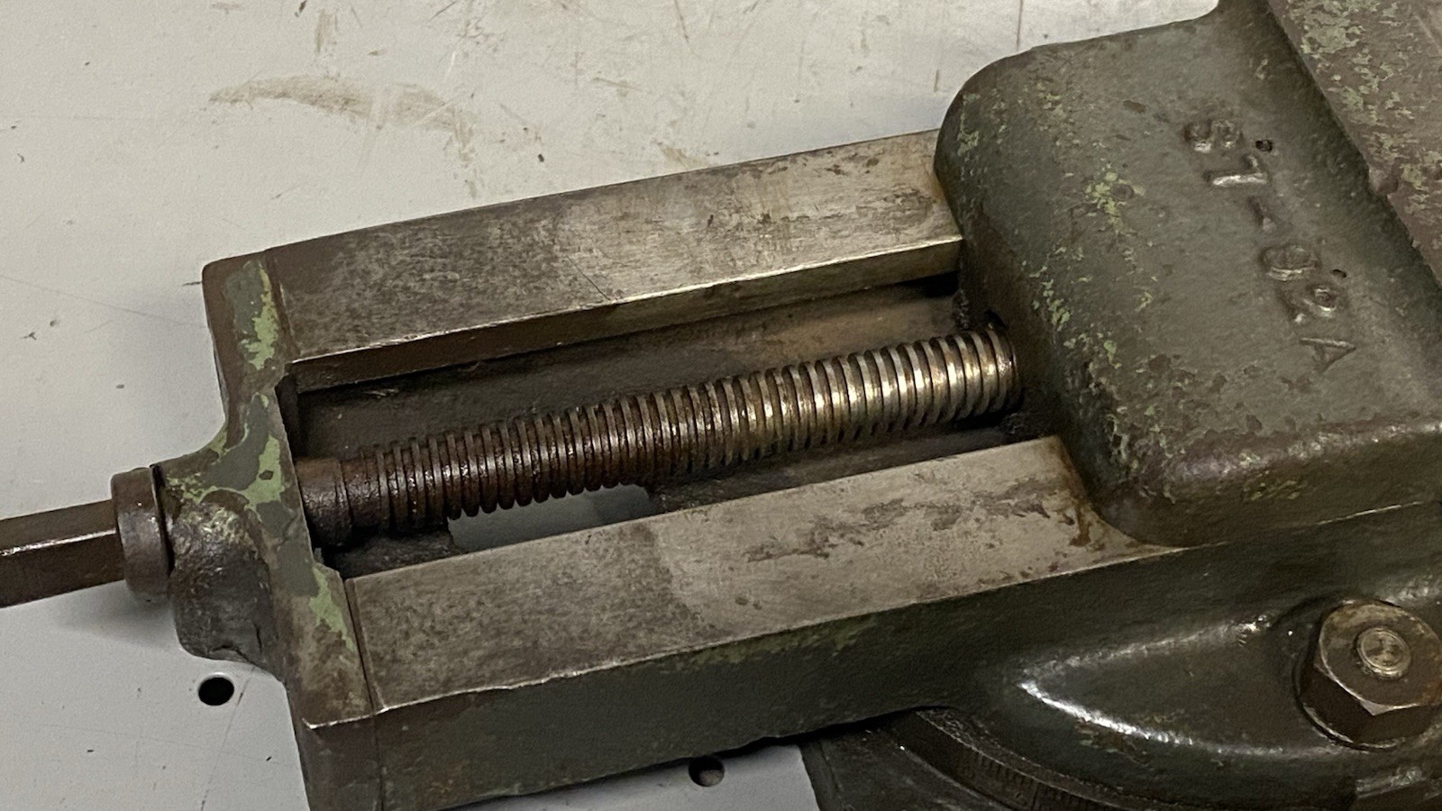 Original Atlas 7B Metal Shaper S7-92 Machinist Vise