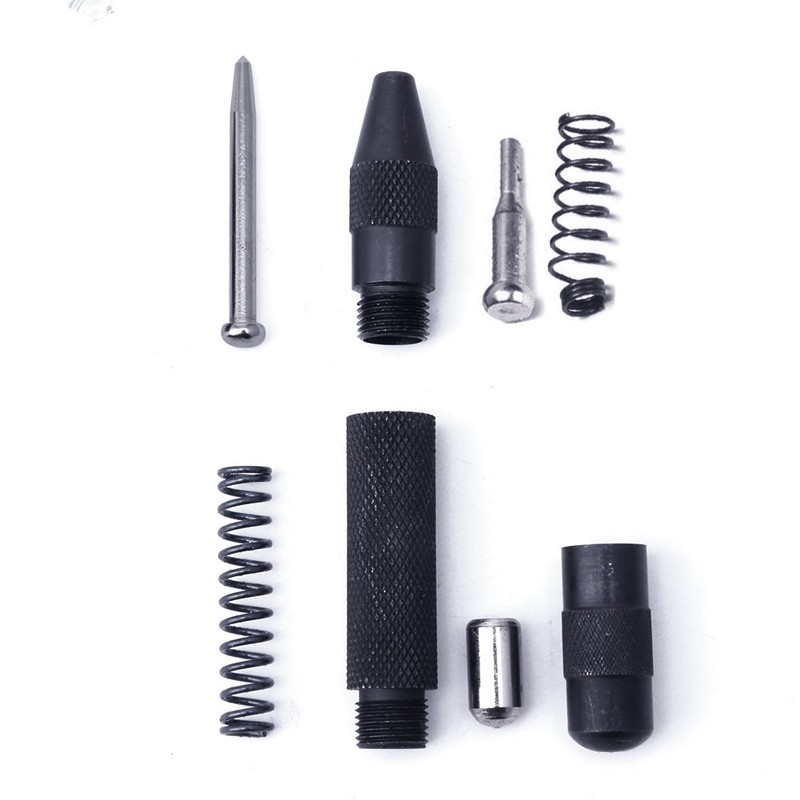 *Metal Automatic Center Punches Long For Machinists Woodworkers Tools