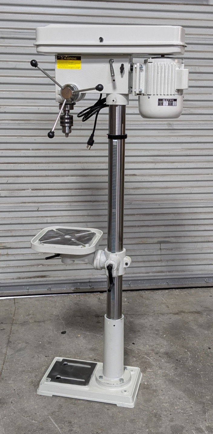 ENCO Drill Press 13.622" Swing 3/4HP Step Pulley Drive 115V Scratch &am