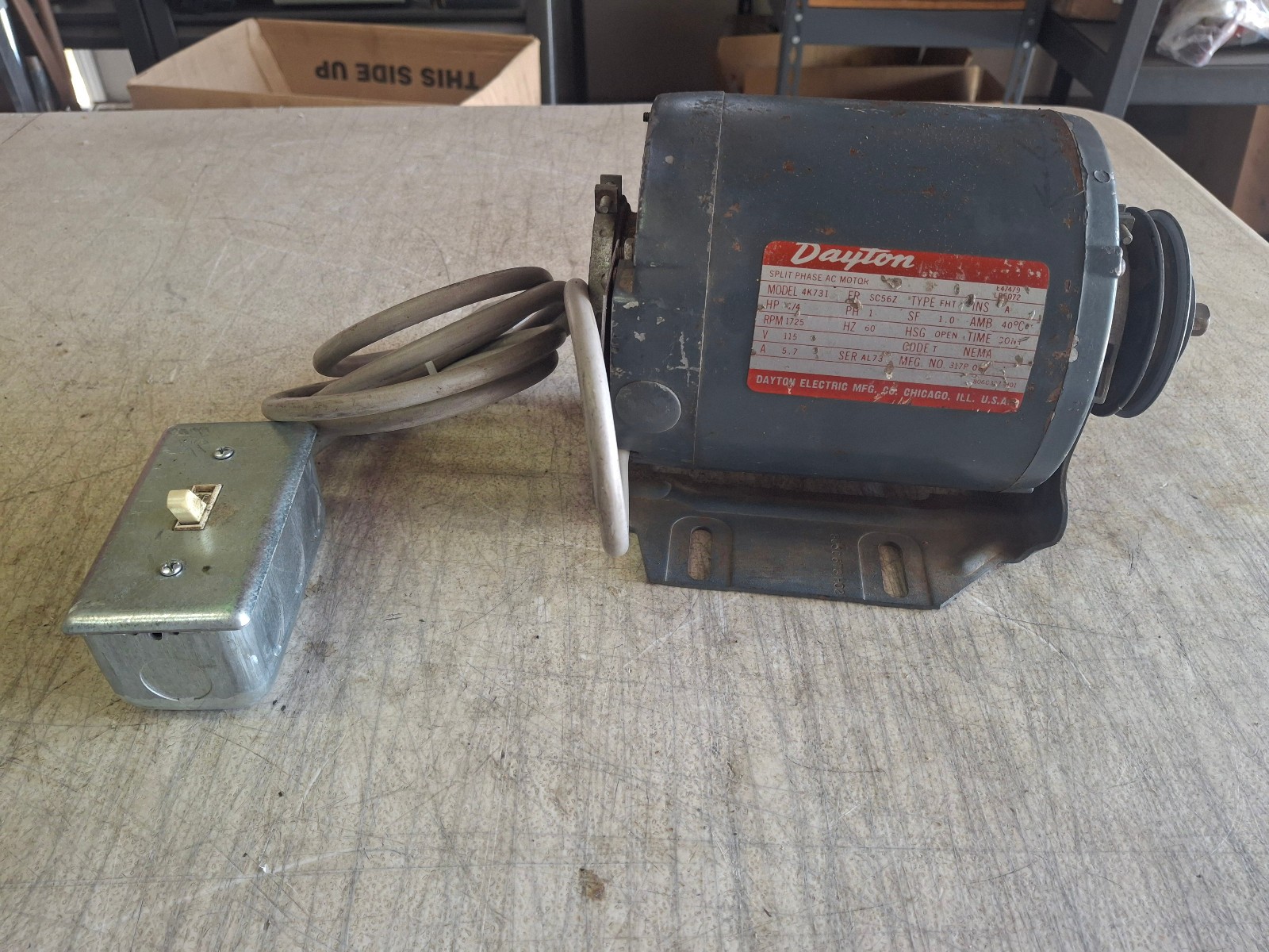 Vintage Atlas Craftsman 618 6″ Lathe Headstock M6-2 Casting Housing