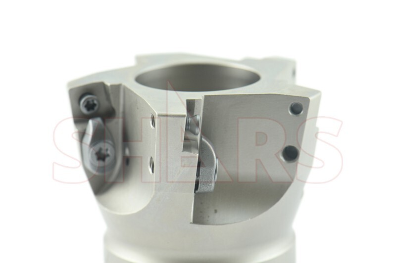 Shars 3″ Coolant Through High Feed Indexable Face Mill for SDMT Inserts NEW S[