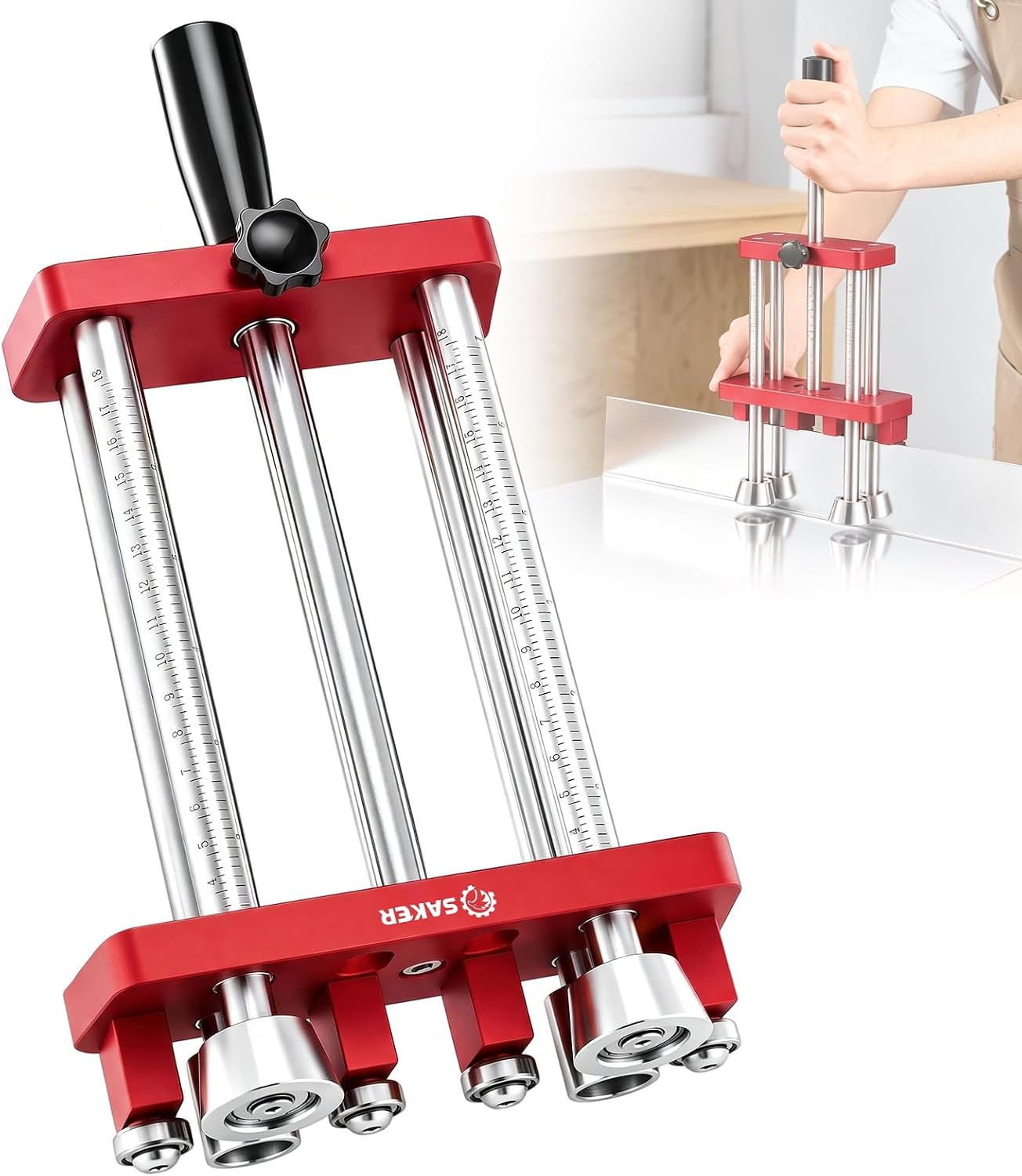 2 Station Sheet Metal Bender, Portable Sheet Metal Roller Tool | 0-100° Bending