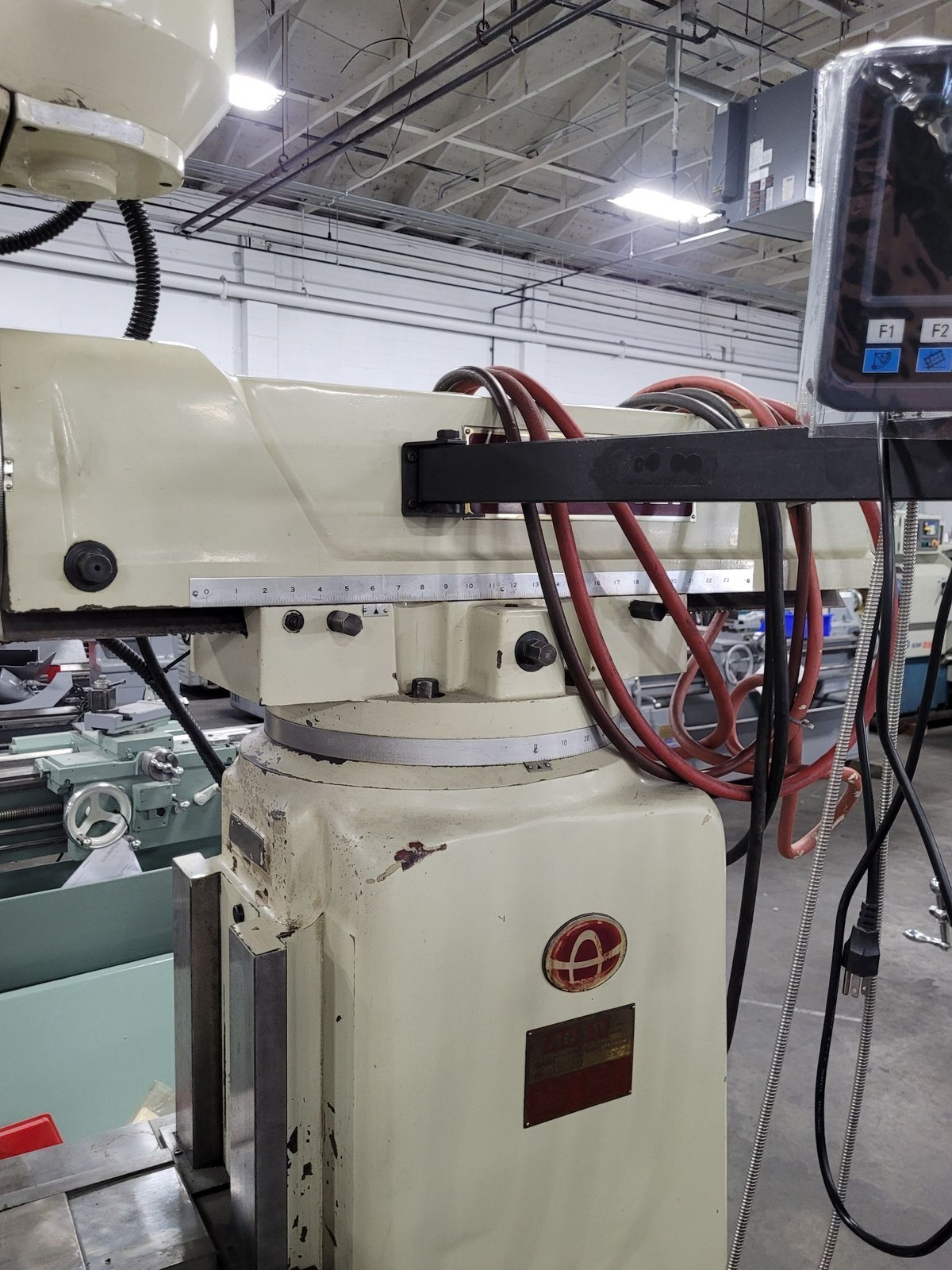 Acer Ultima 4VK 5 HP Vertical Mill w/40 Taper, PF, PDB, DRO