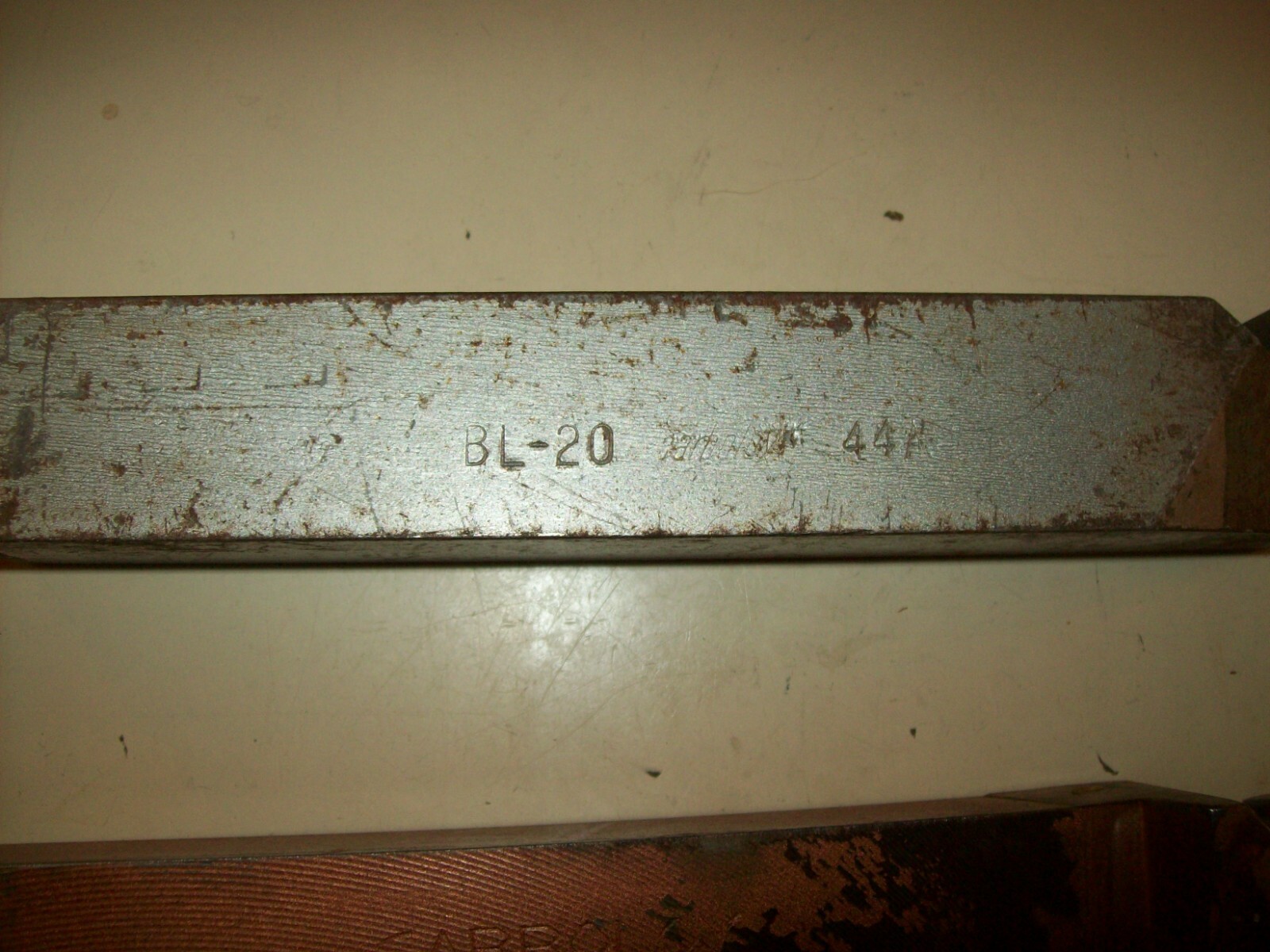 2 Carboloy Cemented Carbide Cutting Tools-Metal Lathe BL-20 44A & GL-85 78B