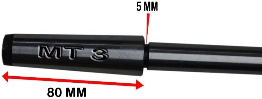 LATHE ALIGNMENT PARALLEL TEST BAR MT3 TO MT2 – EN 31 ALLOY STEEL – EXCLUSIVE
