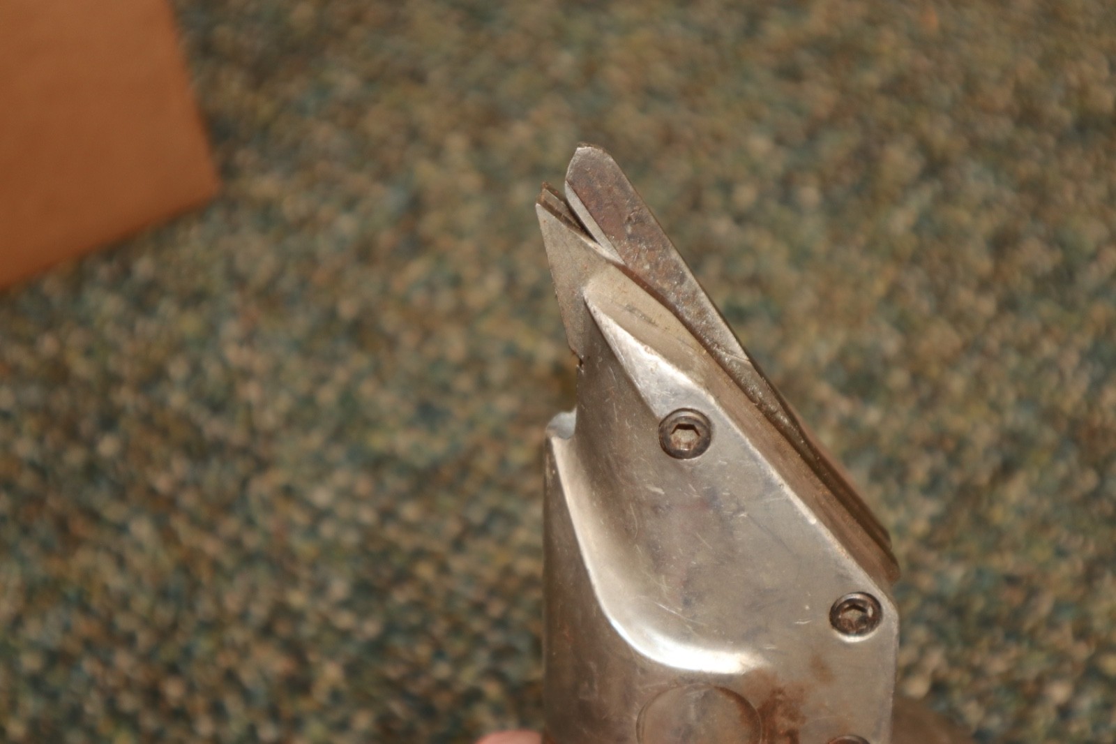 Vintage Used Ram # R-100 Heavy Duty Sheet Metal Shear Corded Tool