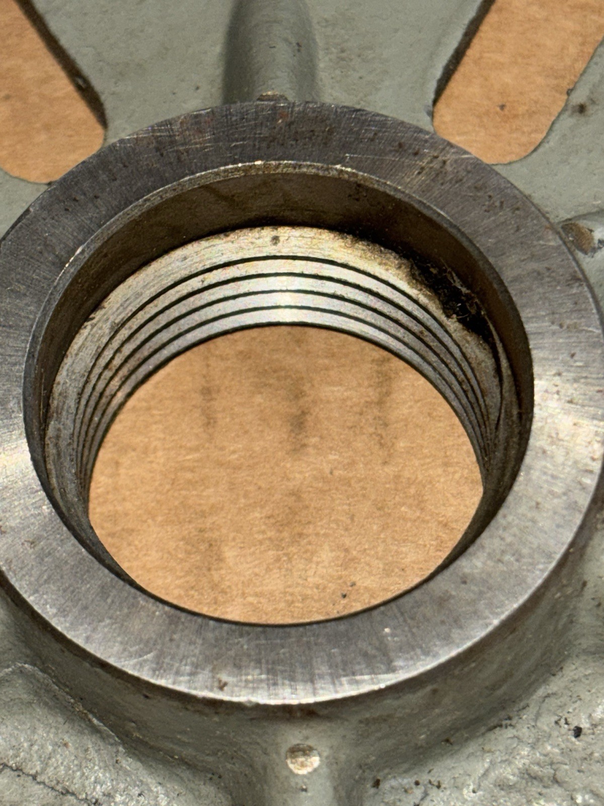 South Bend Slotted Face Plate 7-3/8″ LFP-100N 40N1, ONK1, threaded 1-1/2” x 8