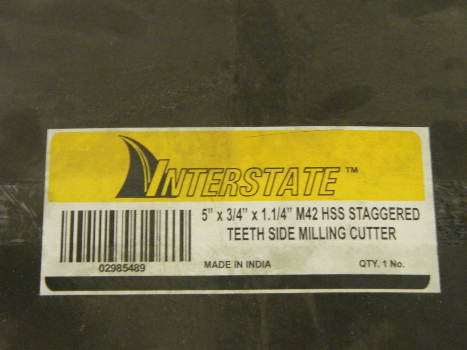 Interstate Staggered Teeth Side Milling Cutter 5″ x 3/4″ x 1-1/4″ 02985489