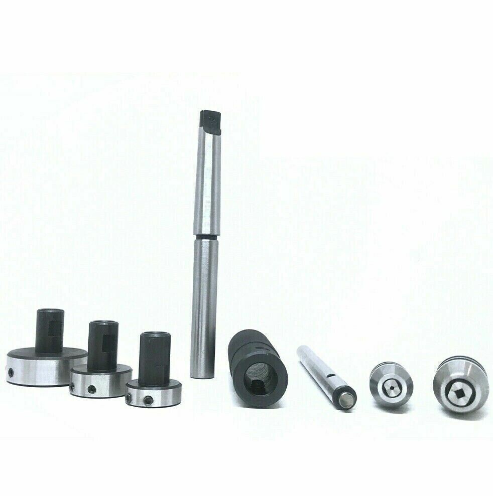 3MT Lathe Tailstock Tap And Die Holder set Sliding Floating Type MT3 Shank INCH