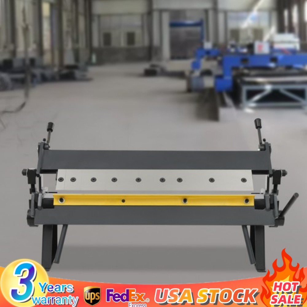 24 in Sheet Metal Bender 0-135° Brake Bending Box And Pan Brake Bending Tool
