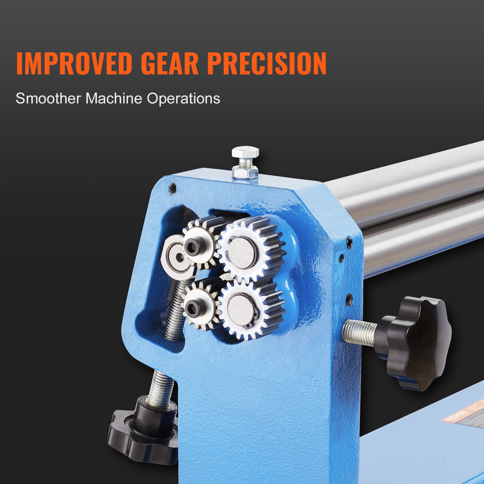 VEVOR Slip Roll Machine Sheet Metal Slip Roller 24” x 16 Gauge φ1.49 in Roller