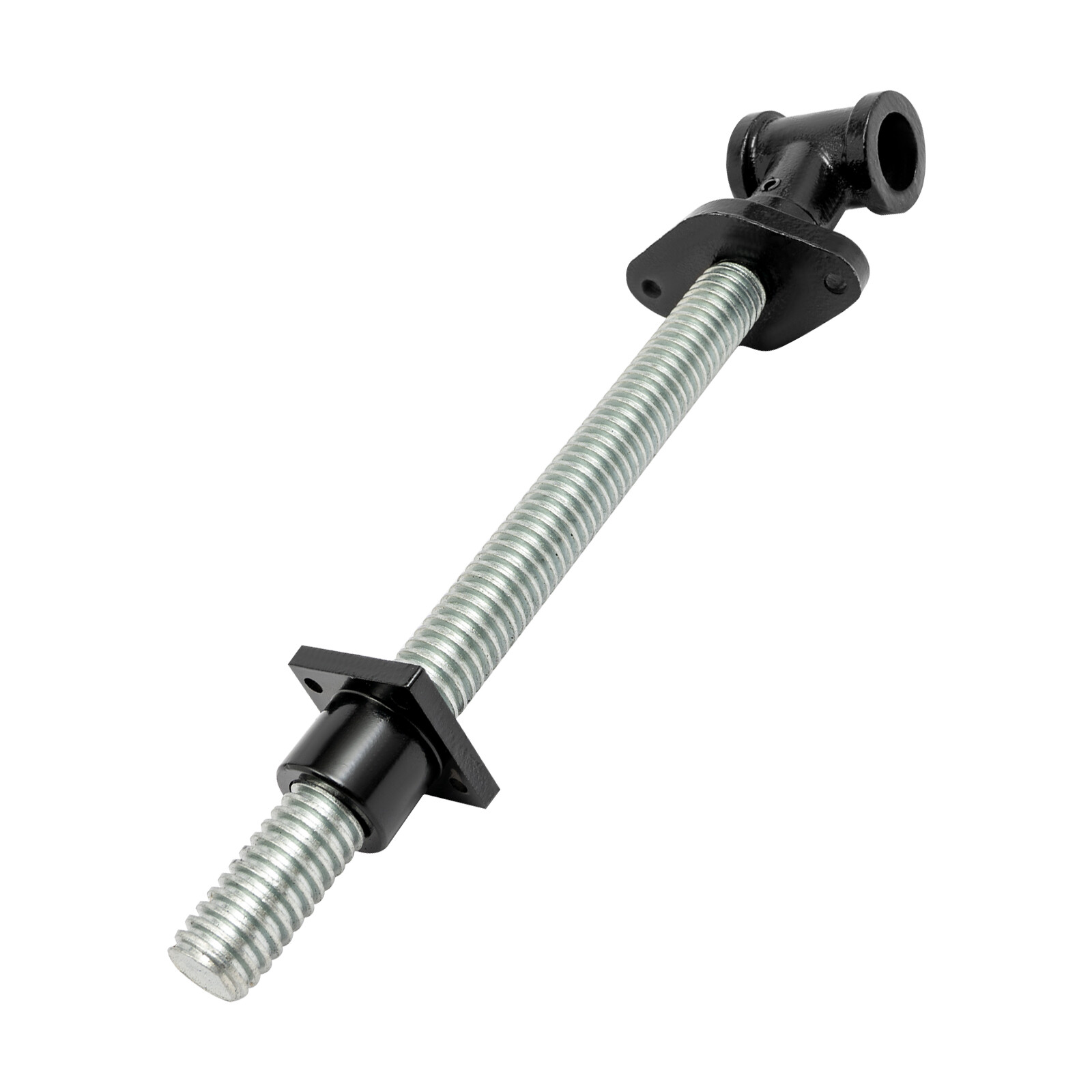 Black 1.1*13in DIY Vise Tool Vise Screw Workbench Vise Screw For Wood Materials