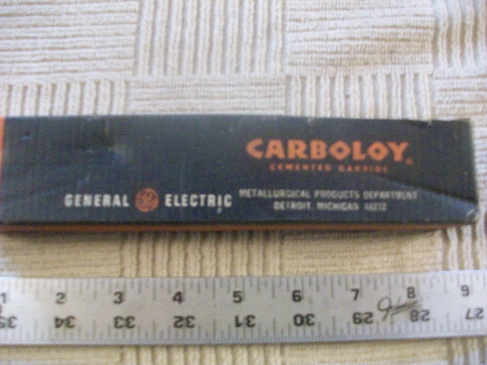 Carb-O-Lock Positive Rake Tool Holder NOS Boxed TFR-55-3P Carboloy General Elec.