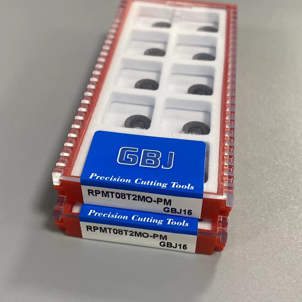 GBJ RPMT 08T2 10T3 1204 MO-PM Carbide Milling Insert Machining hard steel HRC50