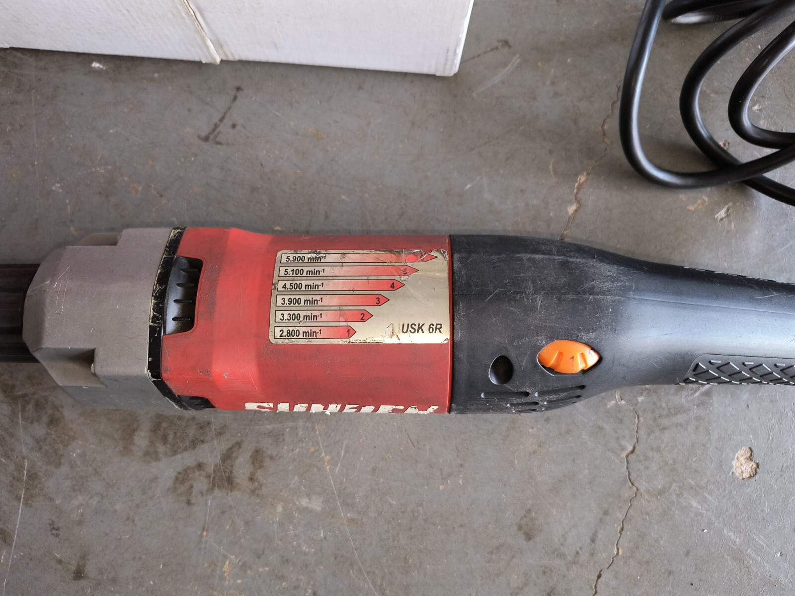 Suhner Electric Variable Speed Straight Grinder Polisher USK 6R & 4 – Flap Drums