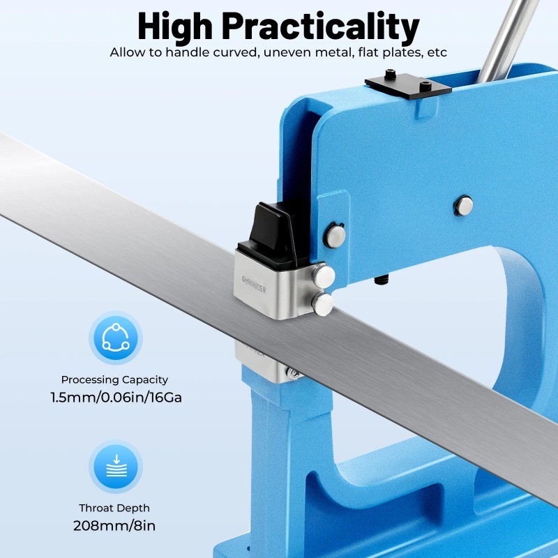 Edge Pressing Machine SS16F Heavy-duty Retractable Stretcher Foot-operated
