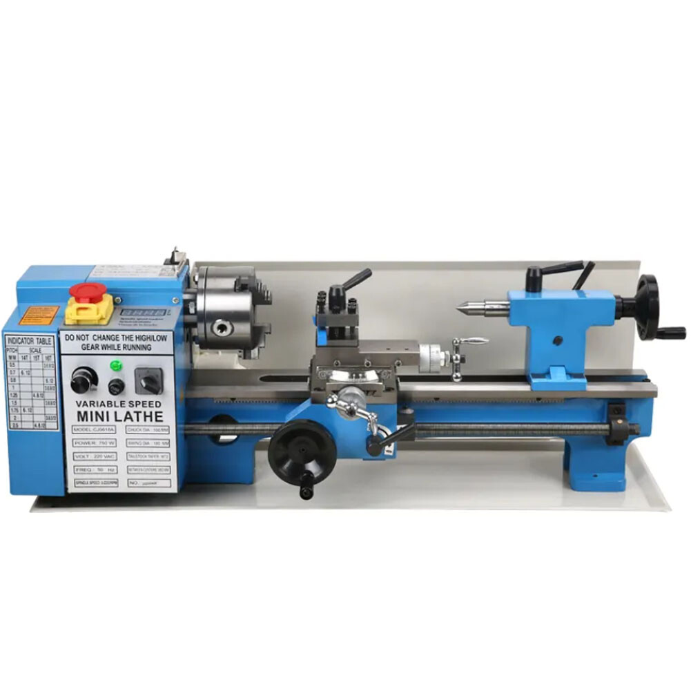2500RPM 550W Mini Bench Lathe Variable Spindle Speed Lathe Machine