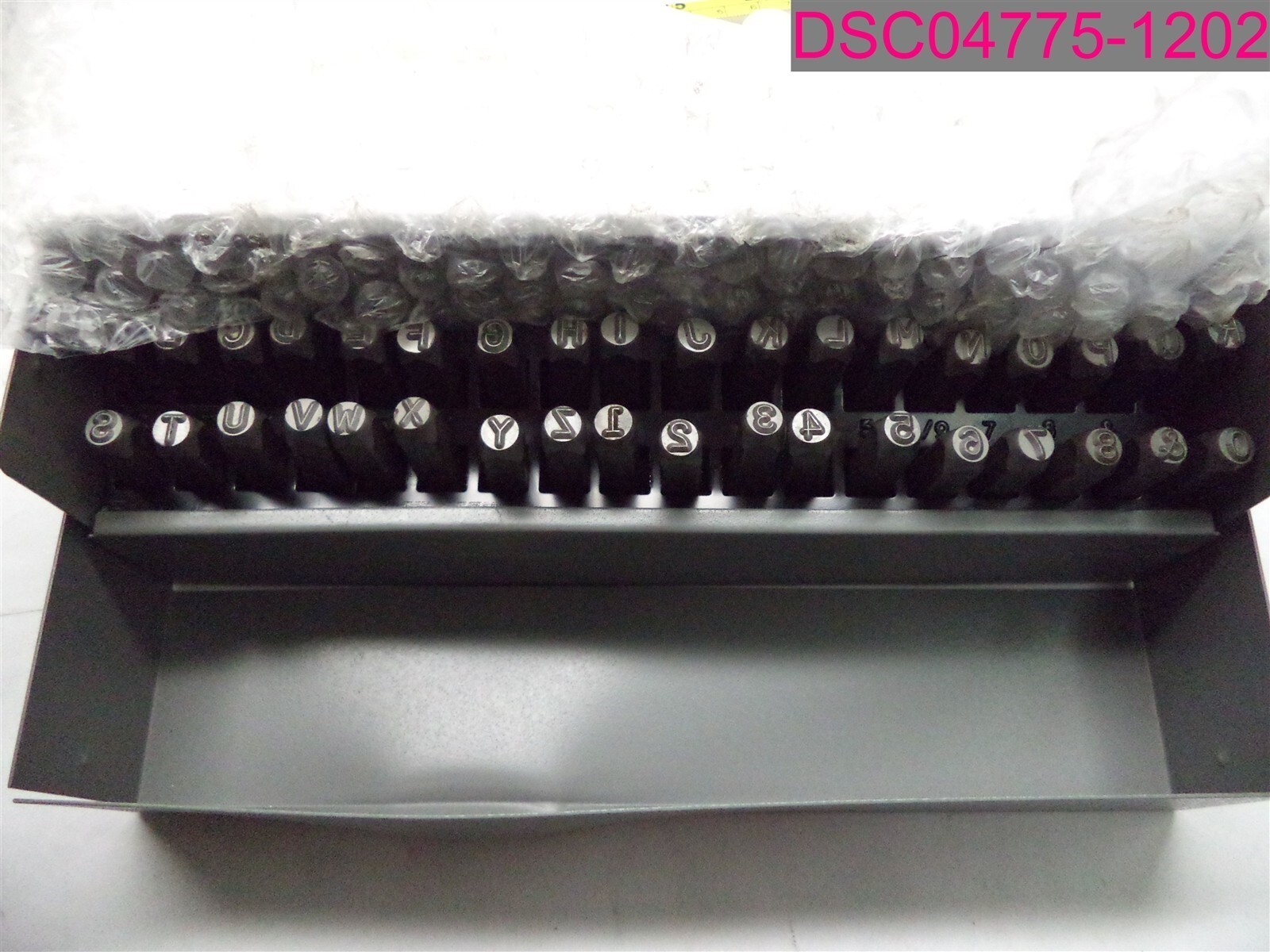 C.H. Hanson 20625 3/16″ Standard Letter and Number Combo Steel Stamp Set