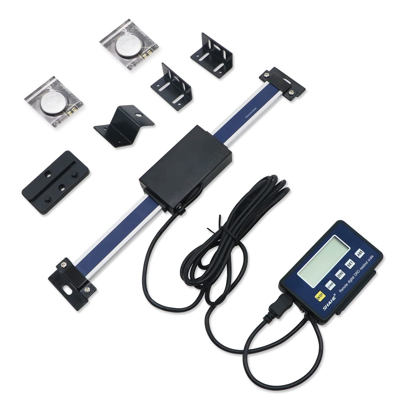 Digital LCD Linear 0-150mm/0-6inch Accurate Digital Readout Lathe Scale for M…