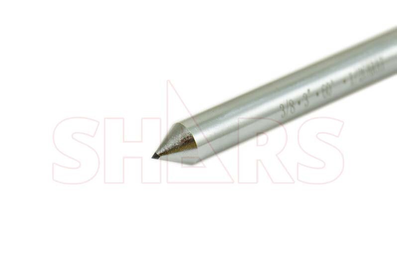 SHARS 3/8 x 3″ Single Point Diamond Dresser 1/2 Carat Size Economy Grade New !{