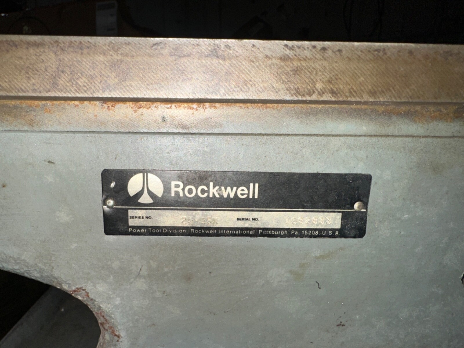 Rockwell 11inch metal lathe