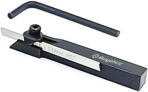 Mini Lathe Cut off Square Parting Tool + HSS Blade For Emco Unimat Lathes