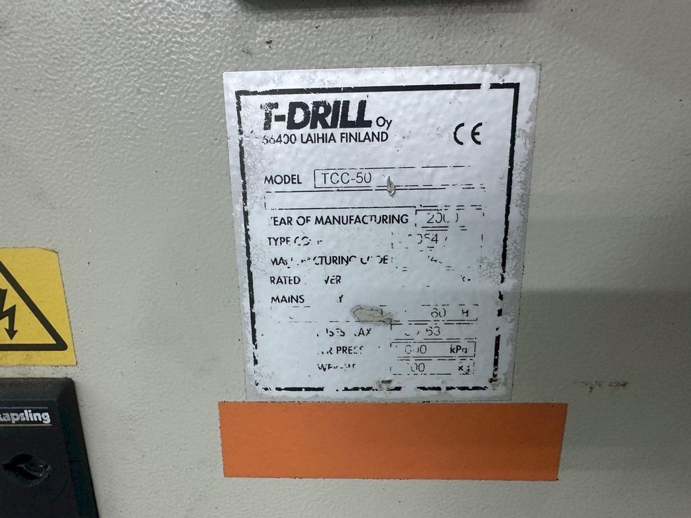 T-Drill TCC-50 7/8″ Tube Cutoff Machine