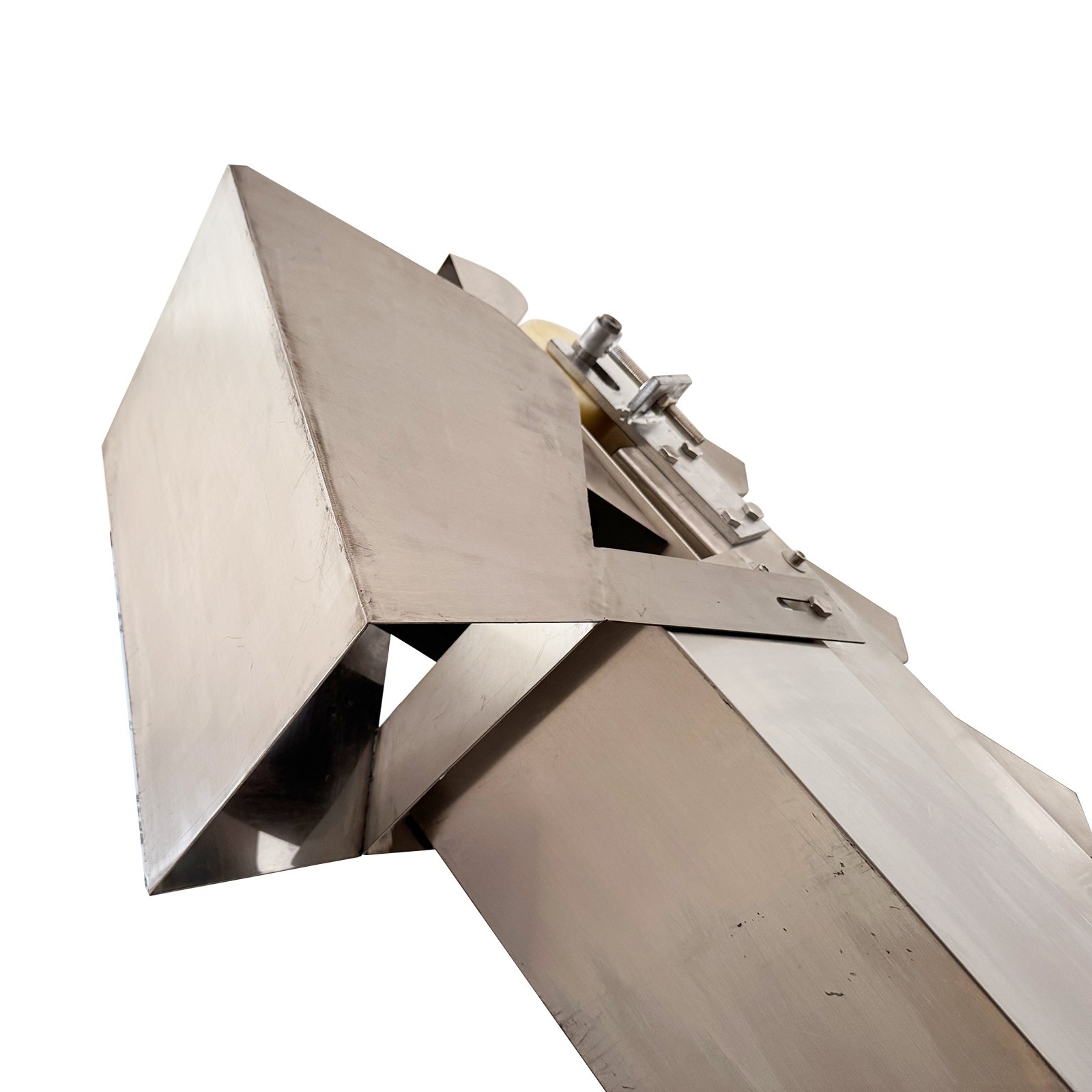 110V Stainless Steel Bucket Conveyor Feeding Machine 6.8ft Flour Feeder