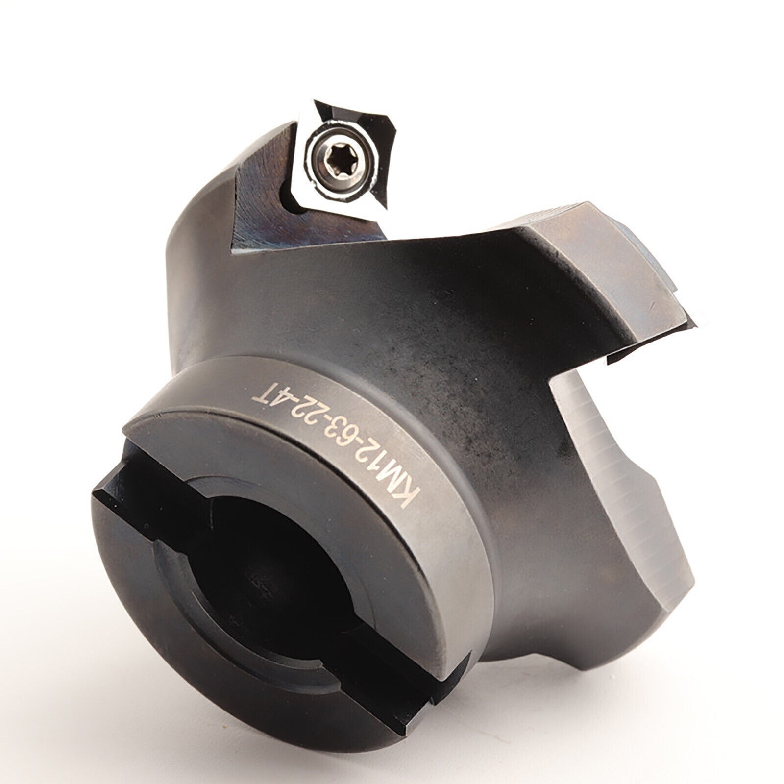 45 Degree Face Milling Cutter Head KM12-50-22-4T KM12-63-22-4T Milling Tools