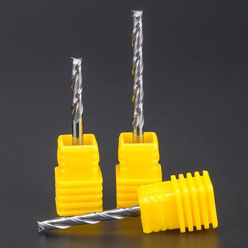 Ø1mm-2.5mm Solid Carbide 2 Flute Spiral Router Bit End Mill 3.175mm(1/8″) Shank