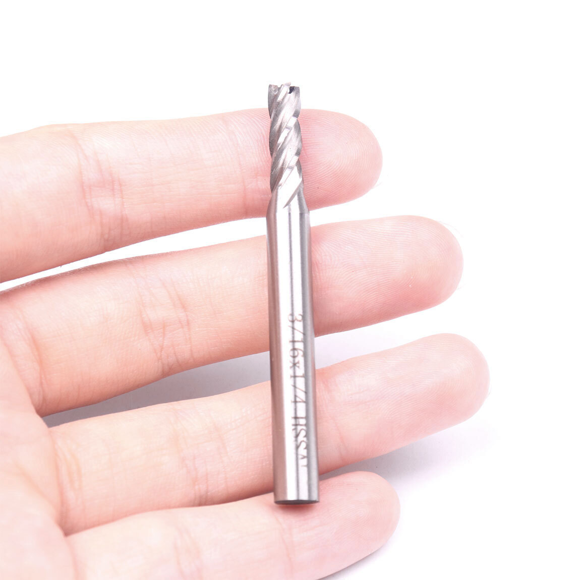 High-Speed Steel 4 Flute End Mills Kit – CNC Milling Cutter 1/8″-5/8″ for Metal