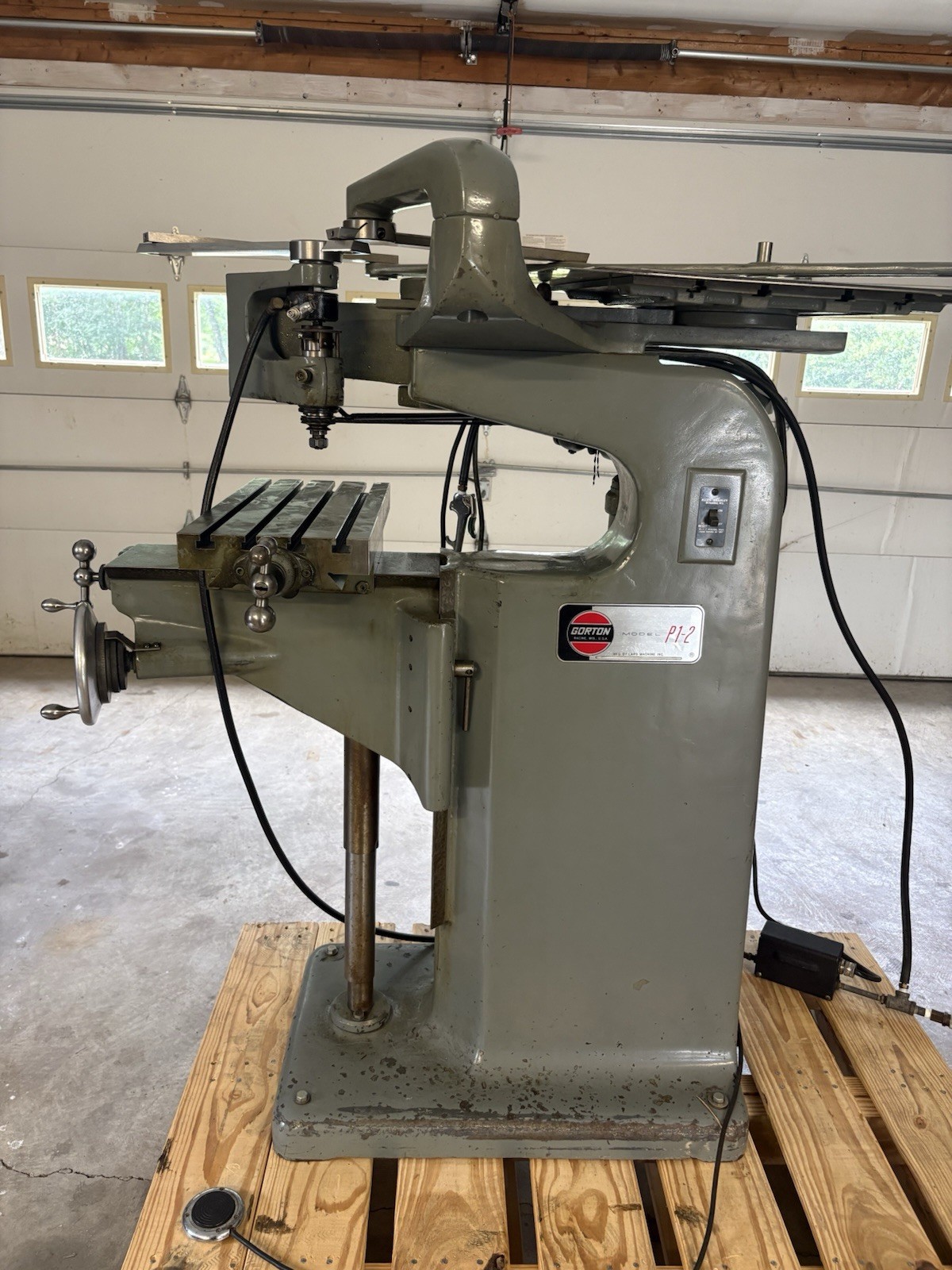 Gorton P1-2 Pantograph/Engraver with accessories