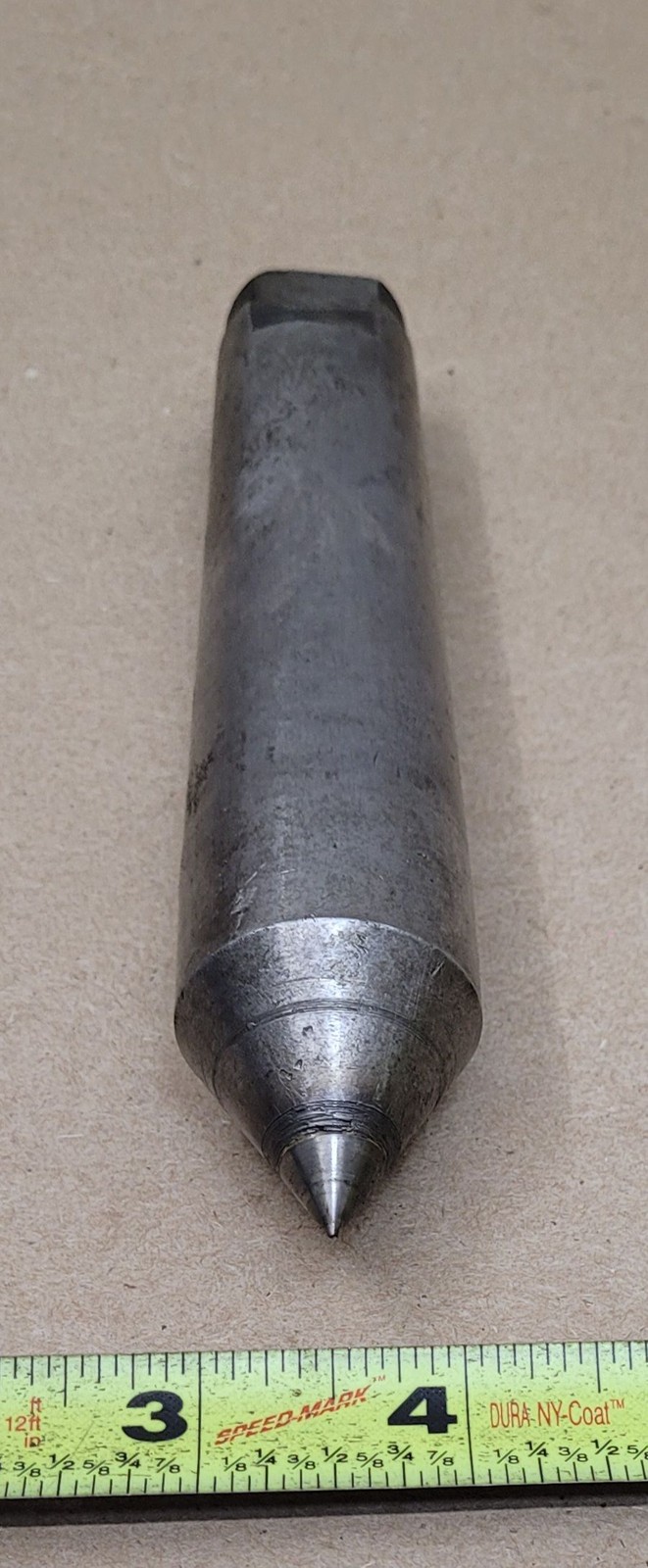 Dead Center – 4 Morse Taper – 6in Long