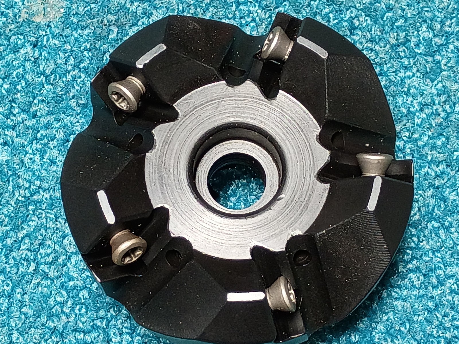 Rapidkut ME2112400 2.5″ 45 Degree Indexable Facemill, 3/4″ AH W/20 SNMX Inserts