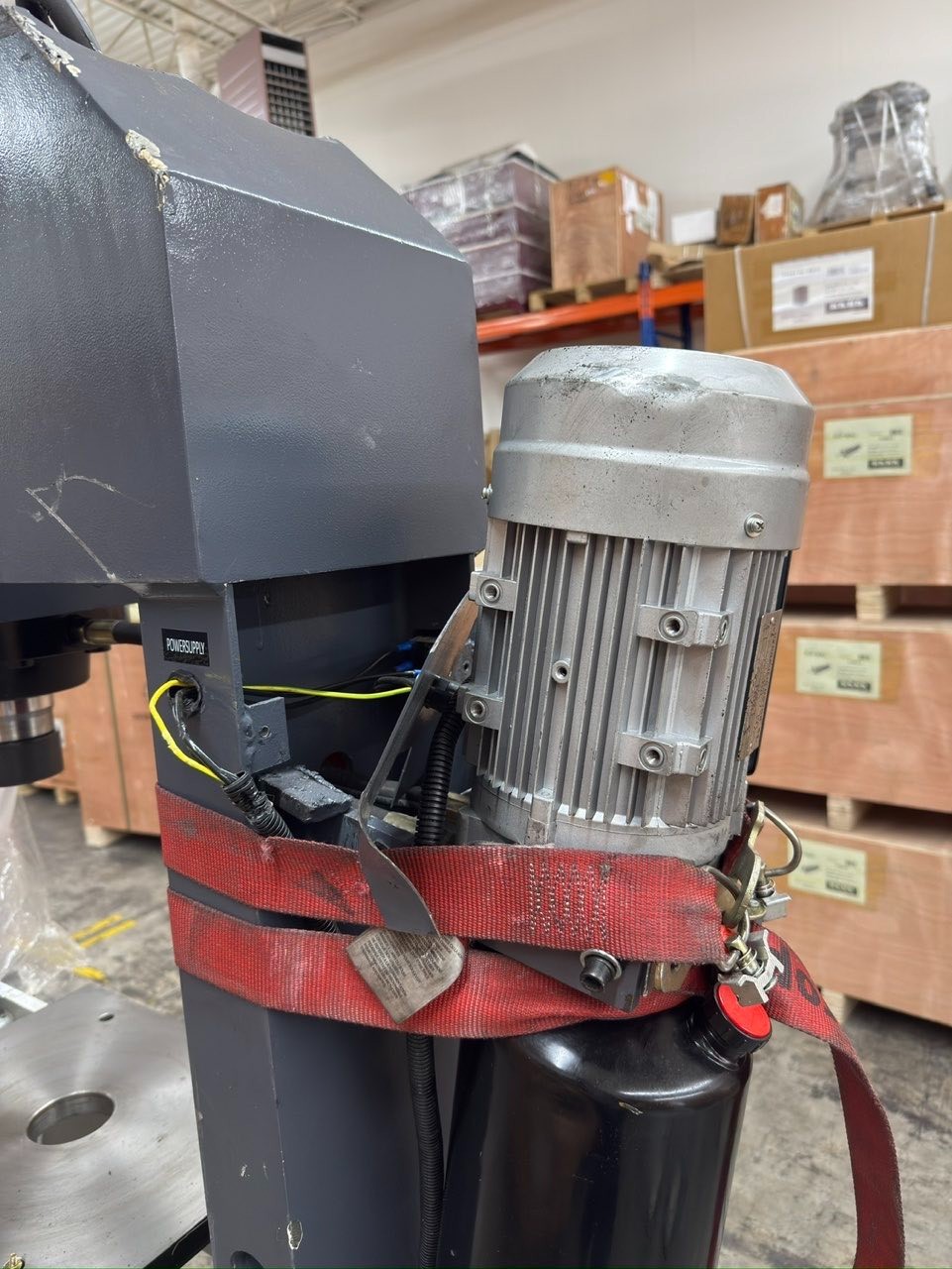 H-Frame Shop Press, 50 Ton, 8.6 in Stroke, KAKA INDUSTRIAL HP-50 (Not Brand New)