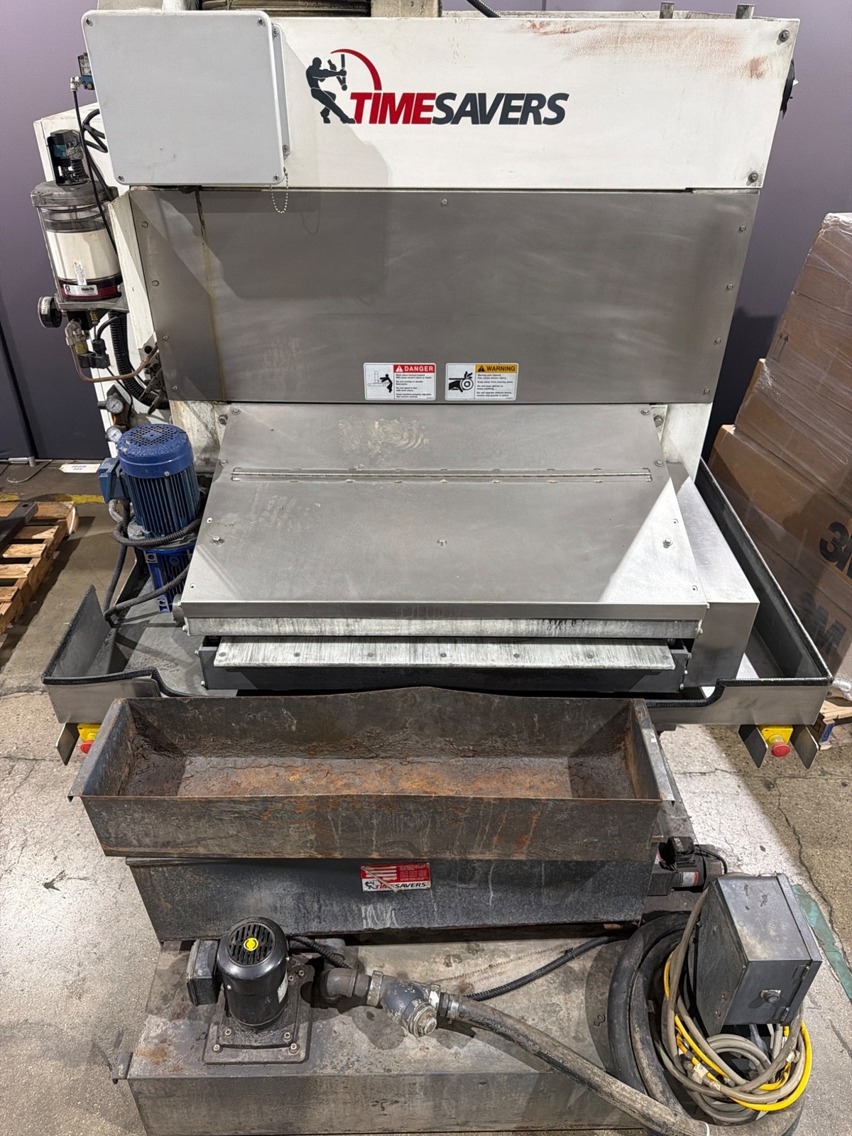 Timesavers Lynx 37MWT-D-60 Wet Abrasive Finishing Machine w/ PFA-240-3 Blower…