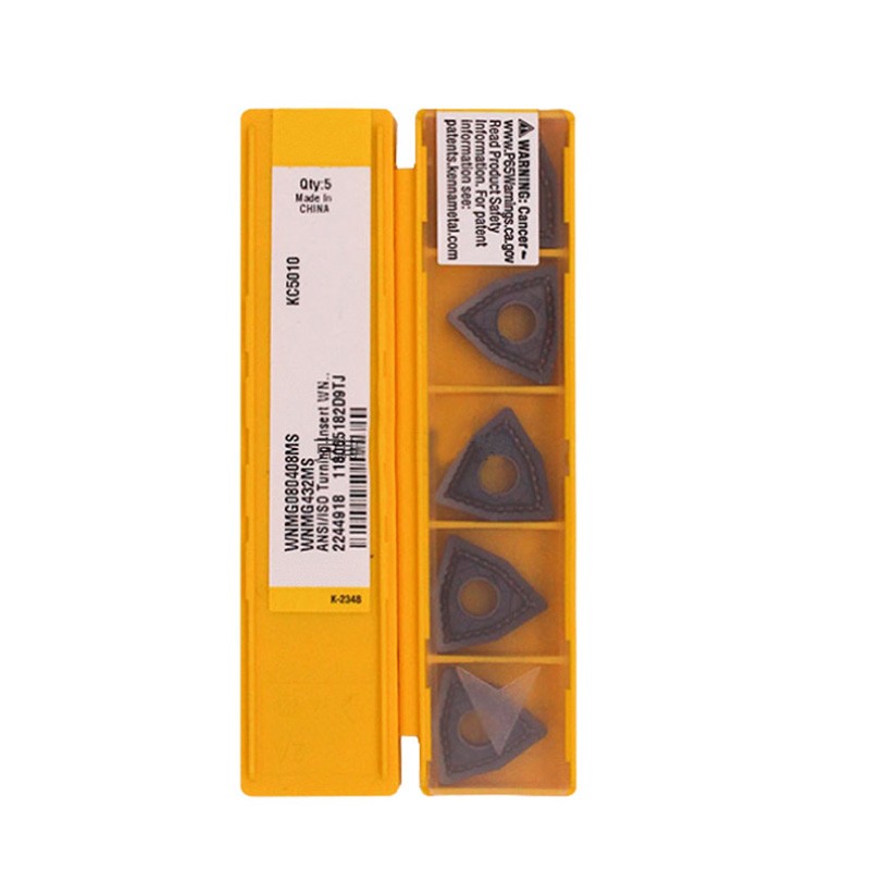 10PCS/Box Kennametal CNC Blade WNMG080402MS WNMG080404MS WNMG080408MS KC5010