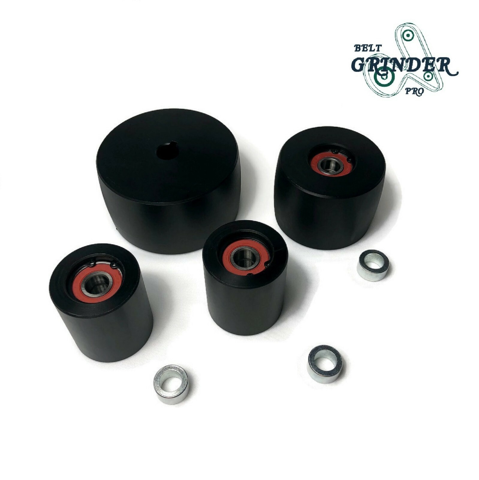 Belt Grinder 2″x72″ Polyacetal (Delrin) Whee 4″Drive 5/8″ bore 3″ track 2″ Idler