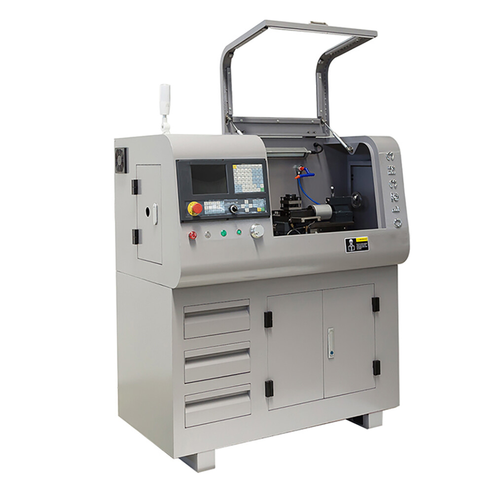 8″*16″Metal Mini Turning Lathe Machine Motorized Metalworking DIY Stand Included