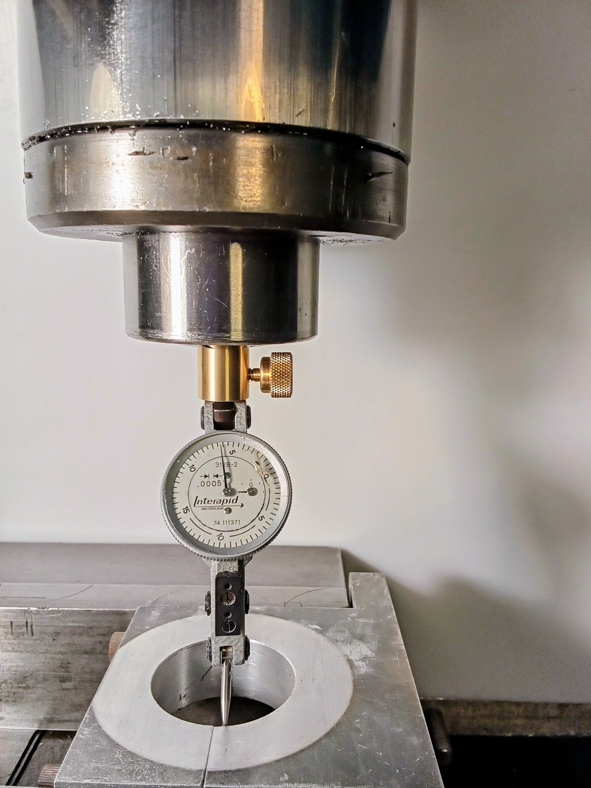 Milling Machine Spindle Multi-Diameter Indicator Holder (5/64″ or 4mm stem)