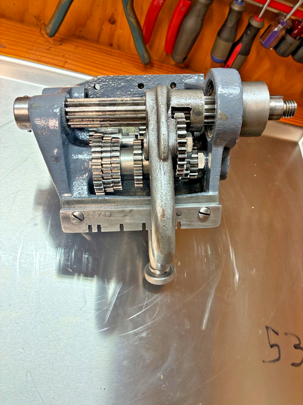 South Bend Lathe 10″ 10L Single Tumbler Quick Change Gearbox W/ Lead Screw Gear
