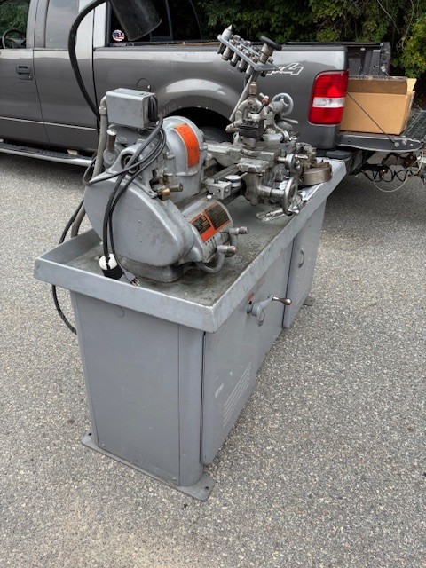 South Bend Toolroom Lathe 10″ x 30′ Heavy 10 Factory Base with cabinets /Tooling