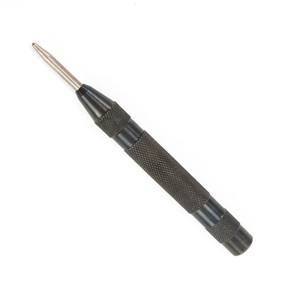 *Metal Automatic Center Punches Long For Machinists Woodworkers Tools