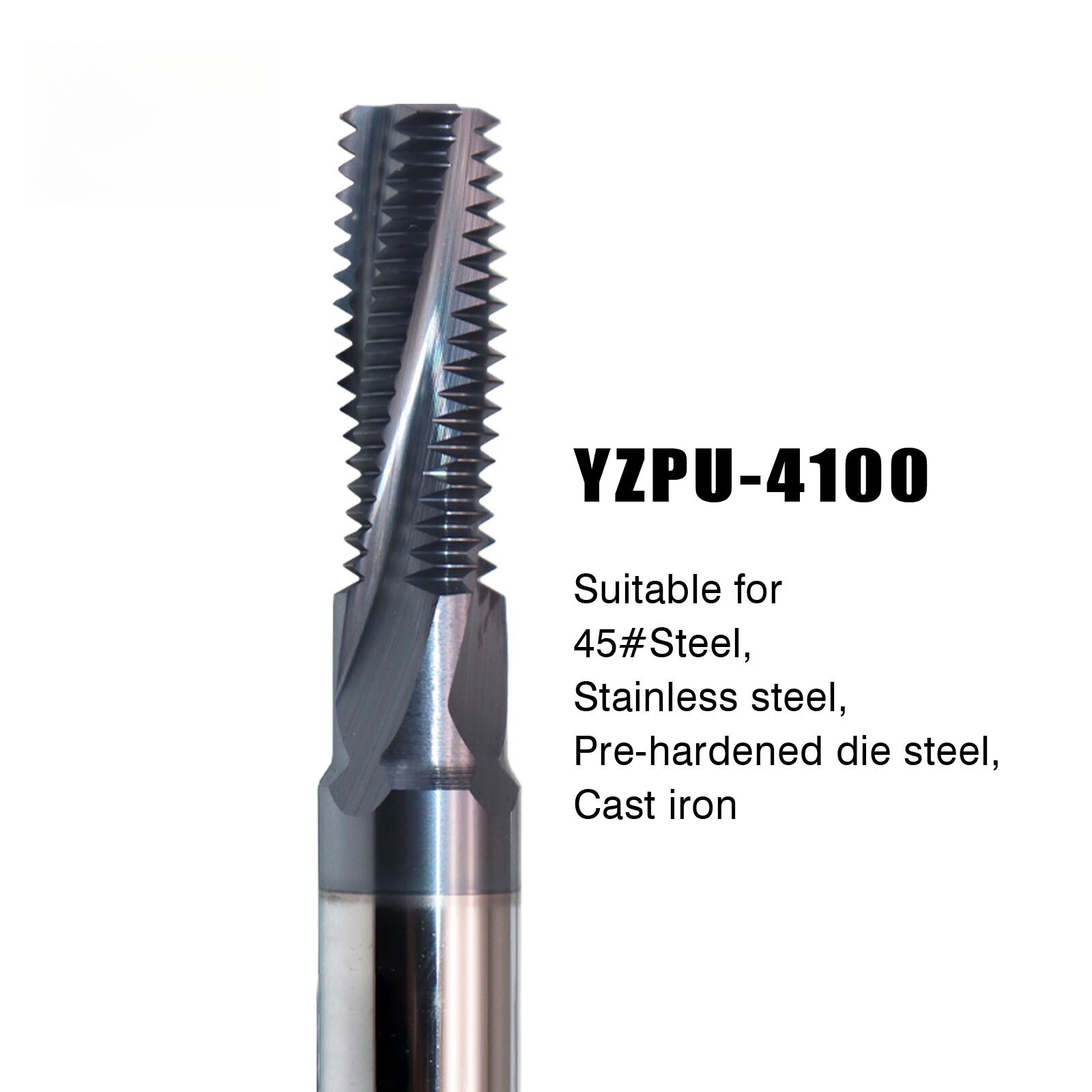 Carbide UNC Thread End Mill Milling Cutter Full tooth CNC Boring Cutter UNC10-32