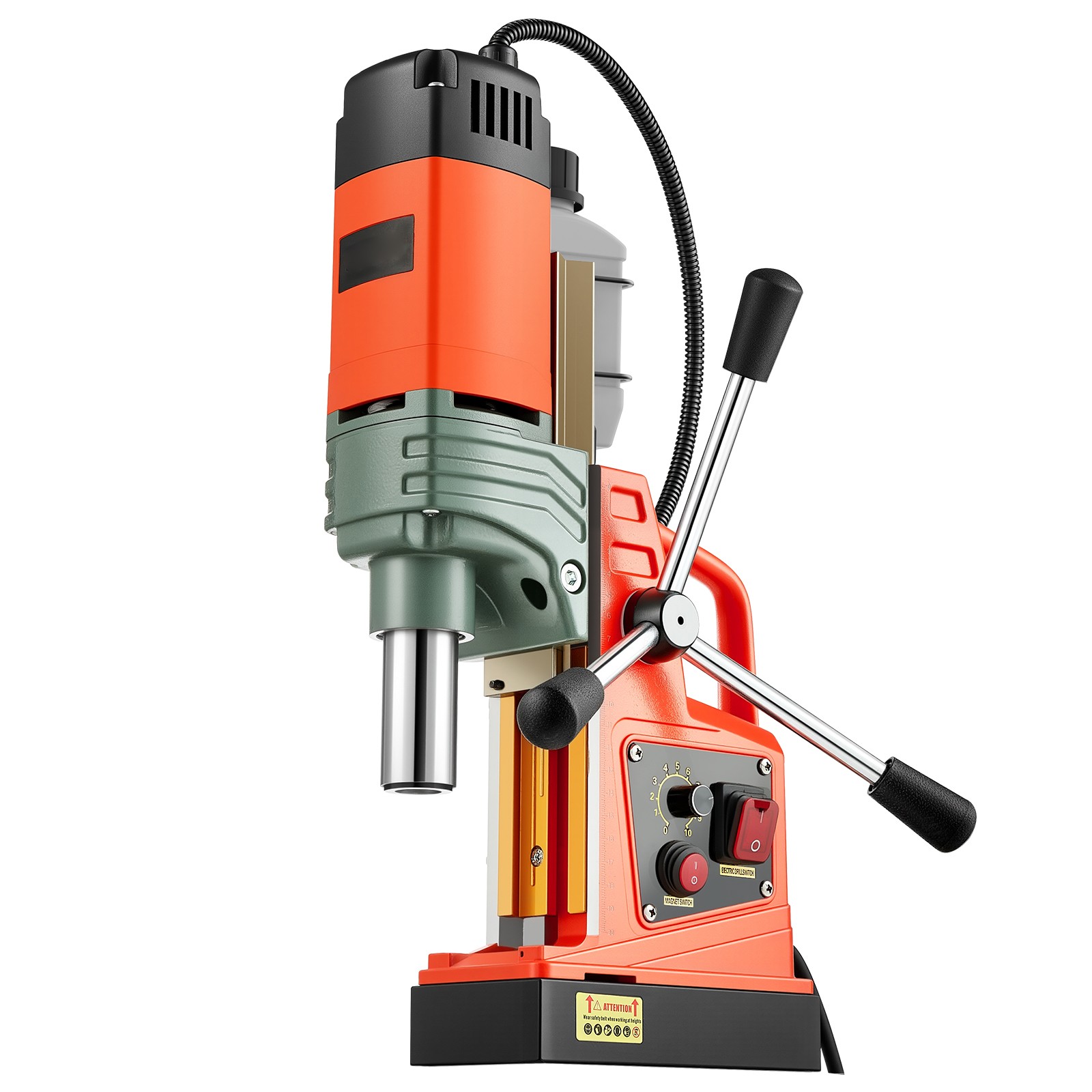 Uimoso Magnetic Drill Press, 1400W Power, 2-Inch Boring Capacity, Speed 0-800 R